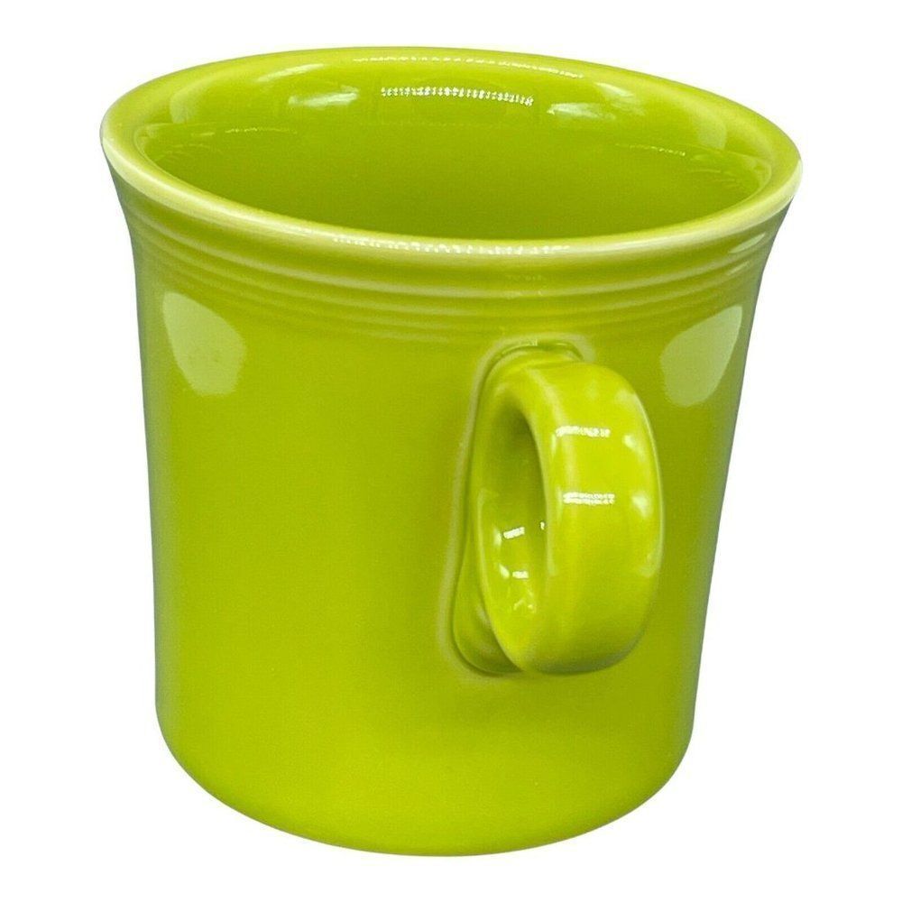 Fiesta HLC Fiestaware Cup Mug Tom & Jerry O Ring Handle Lemongrass Lime Green - Picture 3 of 11